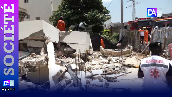 Rufisque/Effondrement d’un immeuble à la cité SIPRES: 5 morts et 8 blessés dont 1 grave