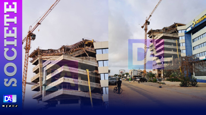 Cité Keur Gorgui - VDN: Les 8e et 9e étages d’un grand immeuble s’affaissent!