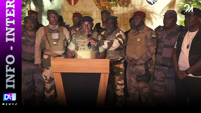 Gabon : Les militaires annoncent l’annulation des élections, la dissolution des institutions et la fin du régime en place