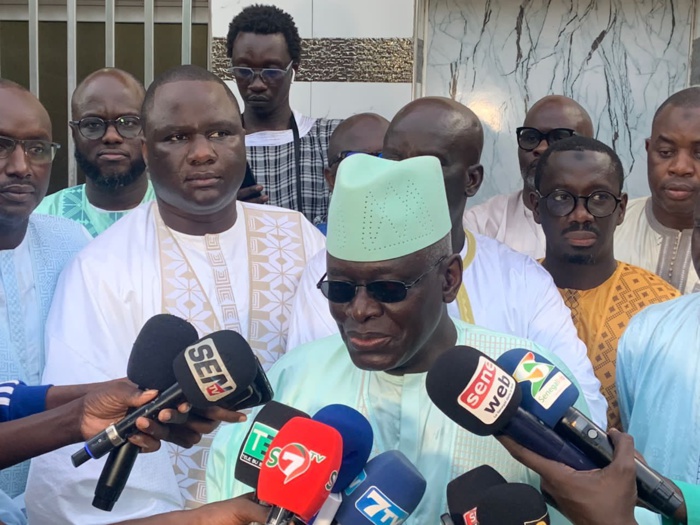 Magal de Touba: Une délégation de Yewwi Askan Wi reçue par le khalife Magal de Touba: Une délégation de Yewwi Askan Wi reçue par le khalife