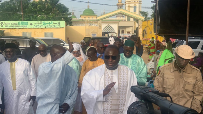 Magal de Touba: Une délégation de Yewwi Askan Wi reçue par le khalife Magal de Touba: Une délégation de Yewwi Askan Wi reçue par le khalife