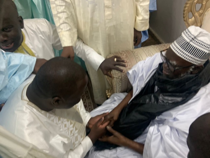 Magal de Touba: Une délégation de Yewwi Askan Wi reçue par le khalife Magal de Touba: Une délégation de Yewwi Askan Wi reçue par le khalife