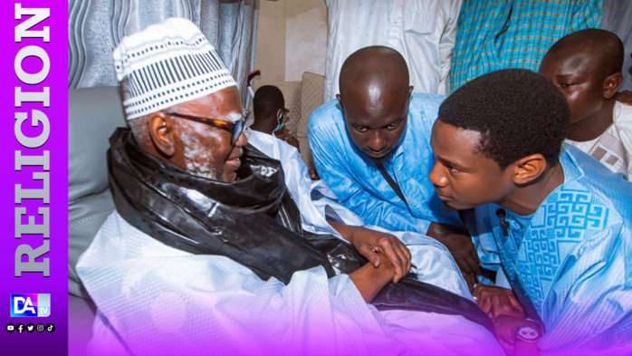 Magal de Touba : Pape Djibril Fall auprès du Khalife Général Serigne Mountakha Mbacké Magal de Touba : Pape Djibril Fall auprès du Khalife Général Serigne Mountakha Mbacké