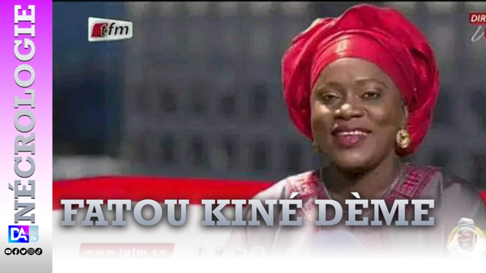 Nécrologie : Décès de la journaliste-présentatrice de la TFM, Fatou Kiné Dème