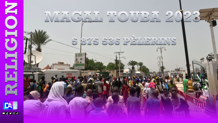 2023 - Le magal qui a battu tous les records avec 5 875 536 pèlerins , selon des études menées par une équipe d’experts 2023 - Le magal qui a battu tous les records avec 5 875 536 pèlerins , selon des études menées par une équipe d’experts