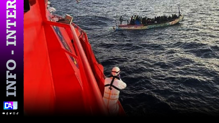 Espagne: Un convoi avec 65 migrants partis du Sénégal, arrive à Ténérife