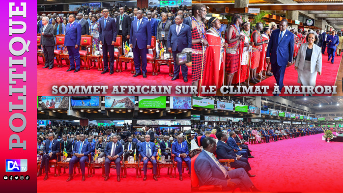 Sommet africain sur le climat à Nairobi : "Nous avons l’ambition de porter à 40% la part des énergies renouvelables dans notre mix énergétique d’ici 2030" (Macky Sall). Sommet africain sur le climat à Nairobi : "Nous avons l’ambition de porter à 40% la part des énergies renouvelables dans notre mix énergétique d’ici 2030" (Macky Sall).