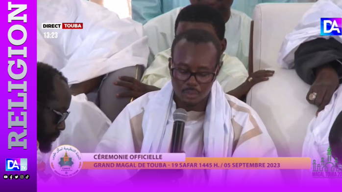 CÉRÉMONIE 18 SAFAR 2023 - Cheikh Bass aborde le manque d’ eau, les pluies le jour du Magal et la veille, les attaques essuyées par les chefs religieux, la quête du pouvoir, les affres vécues par Serigne Touba … CÉRÉMONIE 18 SAFAR 2023 - Cheikh Bass aborde le manque d’ eau, les pluies le jour du Magal et la veille, les attaques essuyées par les chefs religieux, la quête du pouvoir, les affres vécues par Serigne Touba …