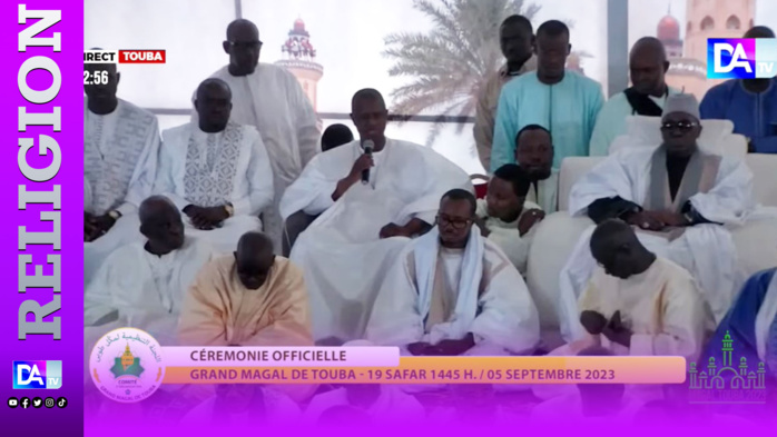 Cérémonie officielle du Magal 2023: Le message de reconnaissance du ministre de l’intérieur aux foyers religieux… Cérémonie officielle du Magal 2023: Le message de reconnaissance du ministre de l’intérieur aux foyers religieux…