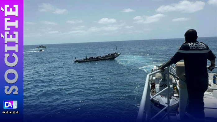 Migration clandestine : La marine a arraisonné 118 candidats ce jour aux larges de Saint-Louis