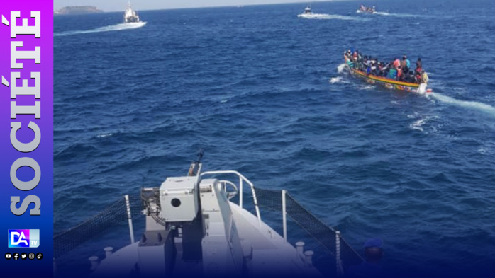 Immigration irrégulière : Plus de 1000 personnes secourues par la Marine nationale en deux semaines