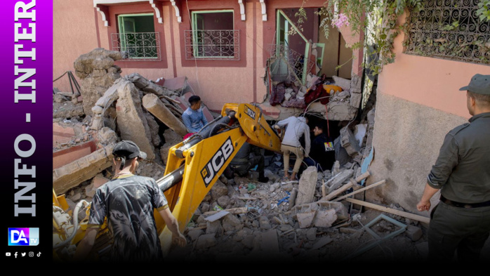 Séisme au Maroc: le bilan monte à 2.012 morts Séisme au Maroc: le bilan monte à 2.012 morts