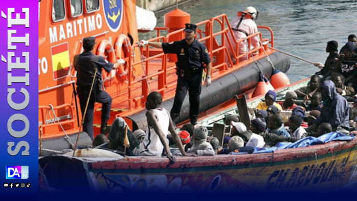 Ténérife : 136 migrants dont 5 femmes partis du Sénégal, interceptés par la marine espagnole Ténérife : 136 migrants dont 5 femmes partis du Sénégal, interceptés par la marine espagnole