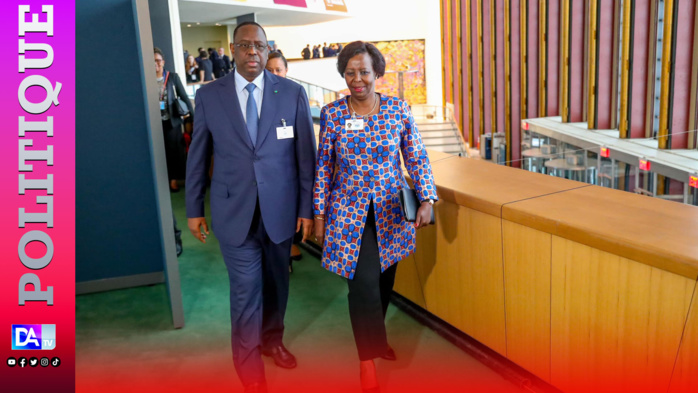 Session ordinaire de l'AG des Nations Unies: " les projections montrent qu’au rythme actuel, l’Afrique n’atteindra pas à l’horizon 2030 les ODD liés à l’eau et à l’assainissement"( Macky Sall). Session ordinaire de l'AG des Nations Unies: " les projections montrent qu’au rythme actuel, l’Afrique n’atteindra pas à l’horizon 2030 les ODD liés à l’eau et à l’assainissement"( Macky Sall).