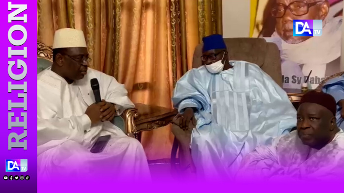 Serigne Babacar Sy Mansour bénit Macky Sall: « Que le Tout Puissant guide tes pas et facilite tes projets… » Serigne Babacar Sy Mansour bénit Macky Sall: « Que le Tout Puissant guide tes pas et facilite tes projets… »