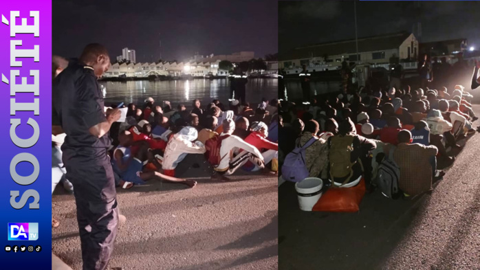 Immigration irrégulière : Une pirogue de 71 candidats dont 13 mineurs et 2 femmes encore arraisonnée Immigration irrégulière : Une pirogue de 71 candidats dont 13 mineurs et 2 femmes encore arraisonnée