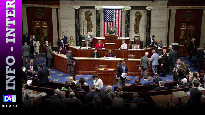 USA: la Chambre adopte une mesure de financement d'urgence, étape clé pour repousser le "shutdown" USA: la Chambre adopte une mesure de financement d'urgence, étape clé pour repousser le "shutdown"