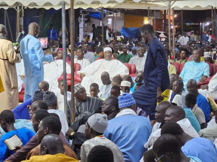 (IMAGES) GAMOU 2023 - Cheikh Abdou Lahad Mbacké Gaïndé Fatma perpétue le ndigël de Serigne Saliou Mbacké à Sokhna Maï (IMAGES) GAMOU 2023 - Cheikh Abdou Lahad Mbacké Gaïndé Fatma perpétue le ndigël de Serigne Saliou Mbacké à Sokhna Maï