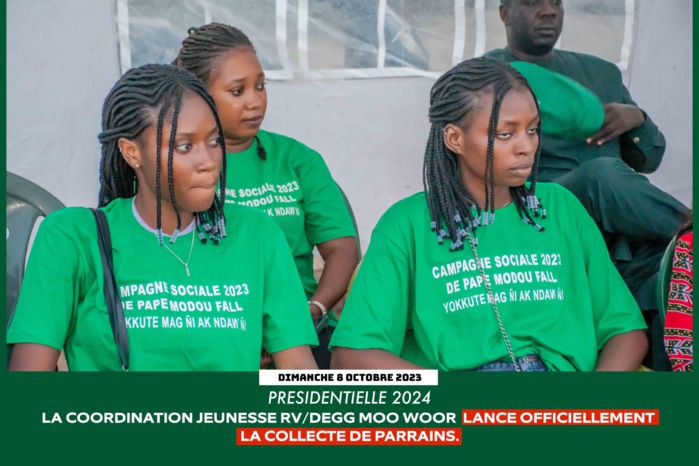 PRÉSIDENTIELLE 2024 - Démarrage du parrainage pour le n⁰ 117… Dëgg Moo Woor de Pape Modou Fall se fixe un objectif de 50 000 parrains.