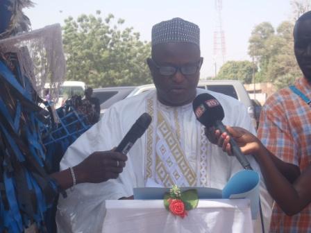 Lancement officiel du projet Koumpentoum Ville Propre/Koumpentoum Ville Verte, par le Maire Sidy Traoré.