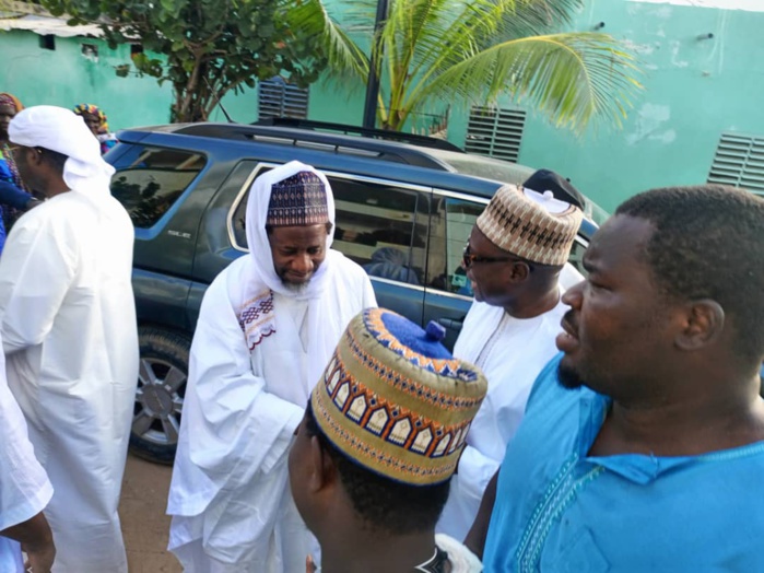 Présidentielle 2024: Le candidat, Amadou Seck, reçu par le khalife de Médina Baye et les autres familles religieuses ( images)