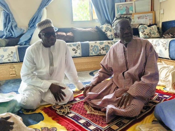 Présidentielle 2024: Le candidat, Amadou Seck, reçu par le khalife de Médina Baye et les autres familles religieuses ( images)