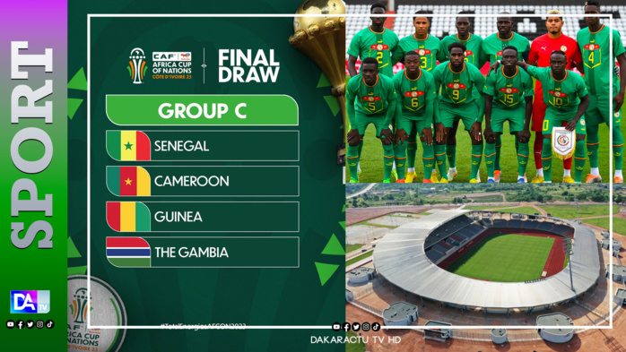CAN 2024 : Les Lions vont jouer à Yamoussoukro, avec un Sénégal vs Gambie pour démarrer ! CAN 2024 : Les Lions vont jouer à Yamoussoukro, avec un Sénégal vs Gambie pour démarrer !