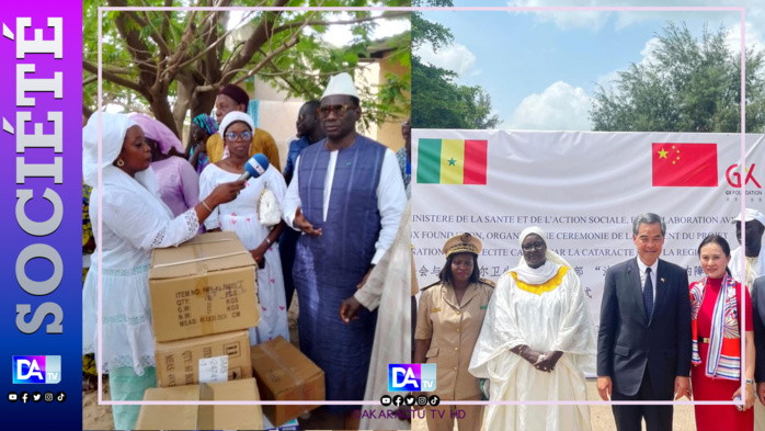 Santé et éducation : Le Dr Cheikh Kanté combat la cécité et distribue à 14 établissements des équipements scolaires d’une valeur de 10 millions