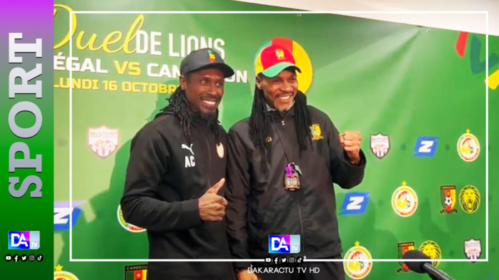 Aliou Cissé charie Rigobert Song : « Depuis qu’il sait qu’on joue, je ne l’ai plus au téléphone ! » Aliou Cissé charie Rigobert Song : « Depuis qu’il sait qu’on joue, je ne l’ai plus au téléphone ! »