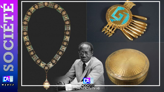 Vente aux enchères des Bijoux et décorations militaires du Président Léopold Sédar Senghor: l'État s'engage à acquérir les objets mis en vente Vente aux enchères des Bijoux et décorations militaires du Président Léopold Sédar Senghor: l'État s'engage à acquérir les objets mis en vente