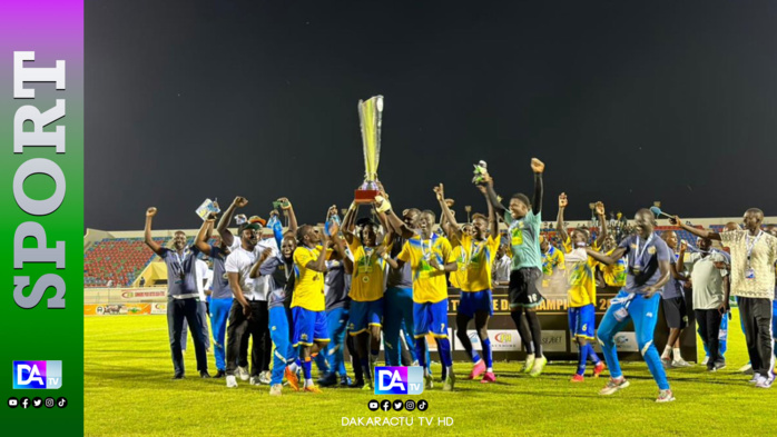 Trophée des champions 2023 : Teungueth FC remporte le classique face a Génération Foot Trophée des champions 2023 : Teungueth FC remporte le classique face a Génération Foot