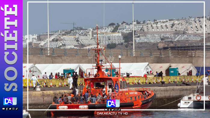Espagne: 4 convois débarquent aujourd'hui à El Hierro avec 485 migrants sénégalais dont 33 mineurs