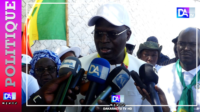 Kaolack/ Khalifa Sall sur l'état de santé de Ousmane Sonko. " Qu'il puisse mettre en péril sa vie pour porter le combat démocratique qu'il porte, c'est dommageable". Kaolack/ Khalifa Sall sur l'état de santé de Ousmane Sonko. " Qu'il puisse mettre en péril sa vie pour porter le combat démocratique qu'il porte, c'est dommageable".