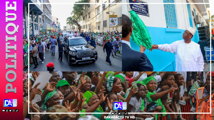 Sénégal: une avenue de Dakar rebaptisée au nom du président Macky Sall Sénégal: une avenue de Dakar rebaptisée au nom du président Macky Sall