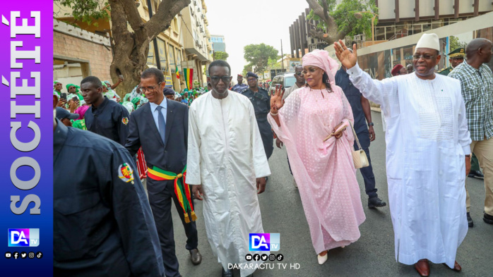 Macky Sall après le baptême de l’avenue Faidherbe en son nom: « Originaire du Fouta, natif du Sine, me voilà aujourd’hui célébré à Dakar… » Macky Sall après le baptême de l’avenue Faidherbe en son nom: « Originaire du Fouta, natif du Sine, me voilà aujourd’hui célébré à Dakar… »