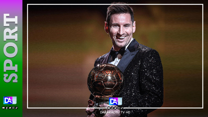 Football : Lionel Messi remporte un 8eme ballon d’or devant Haaland et Mbappé Football : Lionel Messi remporte un 8eme ballon d’or devant Haaland et Mbappé