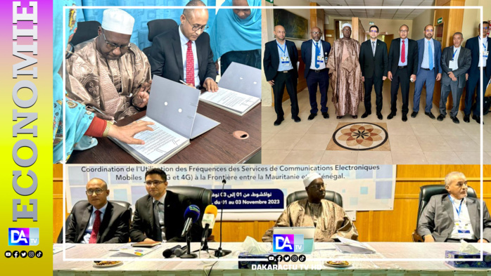 Sénégal -Mauritanie/Partage des fréquences aux frontières: Abdou Karim SALL et son homologue Mauritanien signent un protocole d’accord d’une durée de 3ans!