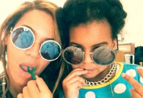 Beyonce fait la belle avec sa fille!
