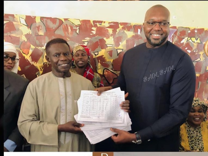 PARRAINAGES À DIOURBEL - Moustapha Guèye, Dg du Crous de Bambey, est à 37.000 pour Amadou Bâ