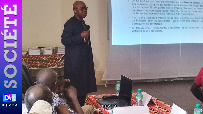 Formation sur la responsabilité des médias en période électorale à Sédhiou : Le journaliste-formateur Mamadou Koumé passe en revue les forces et faiblesse du métier…