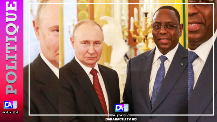 Entretien téléphonique avec le Président Poutine: " Nous avons échangé sur des sujets d’intérêt commun touchant à la coopération bilatérale entre nos deux pays, au suivi du 2e Sommet Russie-Afrique"( Macky Sall...".