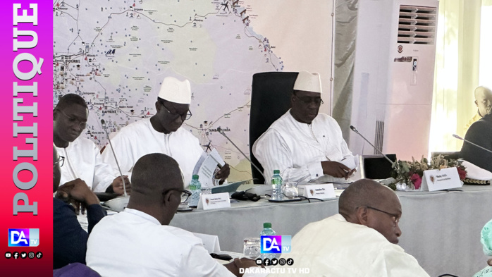 Conférence territorialisée à Kaolack / Macky Sall: « Il s’agit de faire le bilan et de lancer les perspectives économiques pour la région … »