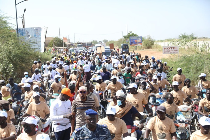 Accueil du Président Macky Sall à Kaolack:  Pape Demba Bitèye mobilise 2.000 jeunes et 1.000 motos Jakarta