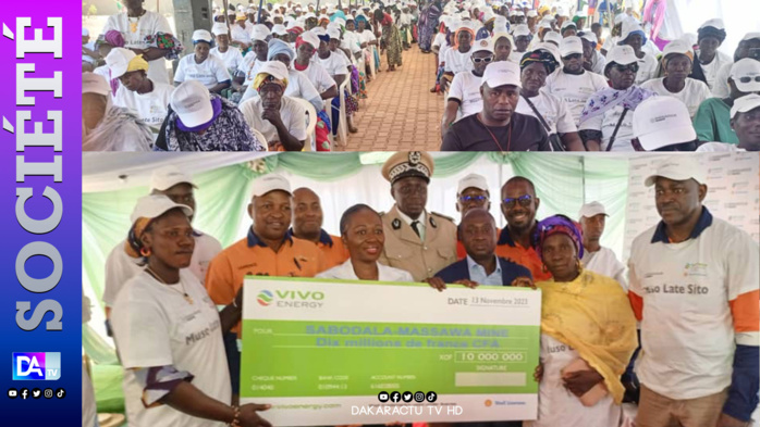 Sabodala / Semaine de transformation des Produits locaux : Endeavor Mining et Vivo Énergie offrent des moulins et une enveloppe de 10 millions de FCFA aux femmes ! Sabodala / Semaine de transformation des Produits locaux : Endeavor Mining et Vivo Énergie offrent des moulins et une enveloppe de 10 millions de FCFA aux femmes !