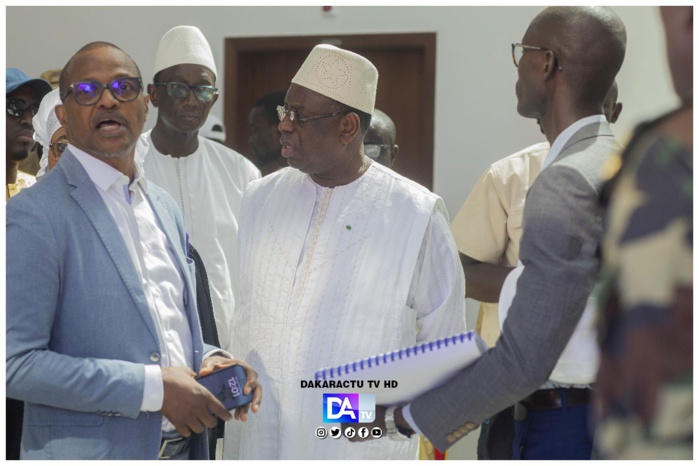 Tournée économique à Kaolack : Les images de la visite de chantier du chef de l’État à l’USSEIN Tournée économique à Kaolack : Les images de la visite de chantier du chef de l’État à l’USSEIN