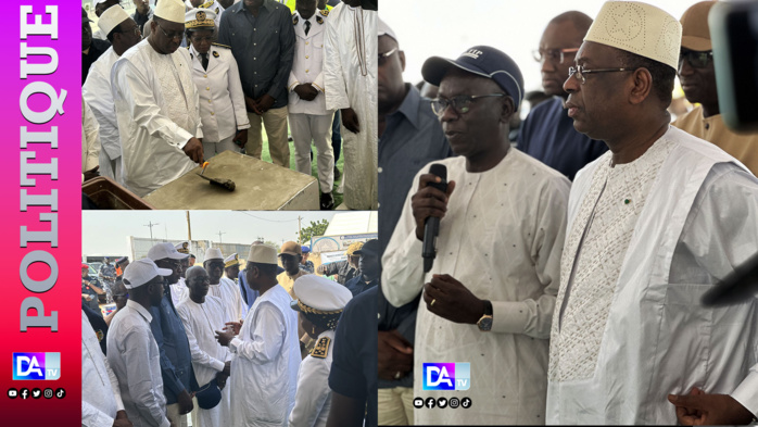 Fatick: Le Président Macky Sall a lancé les travaux du centre administratif régional Fatick: Le Président Macky Sall a lancé les travaux du centre administratif régional
