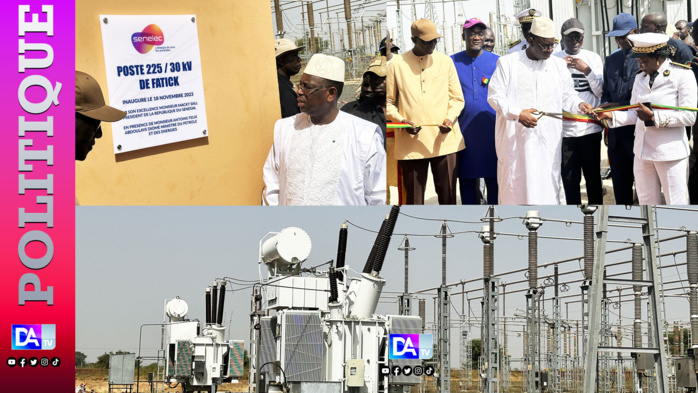 Fatick: Un nouveau poste électrique de 225/30 kV inauguré par le chef de l’Etat