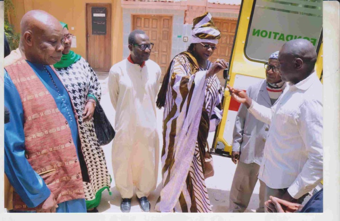 Dianko / Département de Bignona : La fondation Sylla Caap Onlus offre une ambulance