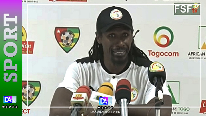 Aliou Cissé après le nul face au Togo : « On a un peu manqué de fraîcheur avec la chaleur » Aliou Cissé après le nul face au Togo : « On a un peu manqué de fraîcheur avec la chaleur »