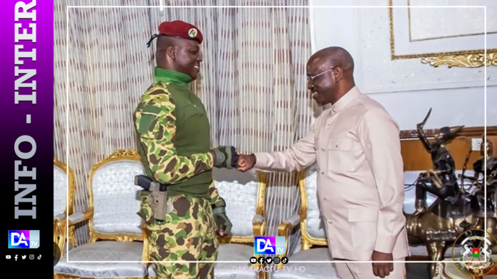 Burkina: l'ex-Premier ministre ivoirien Guillaume Soro rencontre le capitaine Traoré Burkina: l'ex-Premier ministre ivoirien Guillaume Soro rencontre le capitaine Traoré
